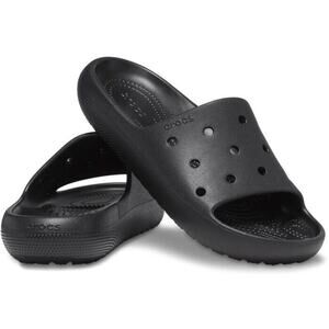 Crocs Men's 10 Women's 12 Sandals Classic Slides Waterproof Shower Shoes Rubber‎